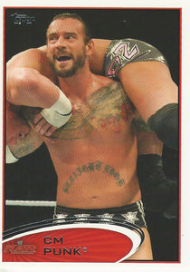 WWE Topps 2012 Trading Card CM Punk No.89