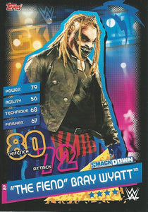 WWE Topps Slam Attax Reloaded 2020 Trading Card "The Fiend" Bray Wyatt No.89