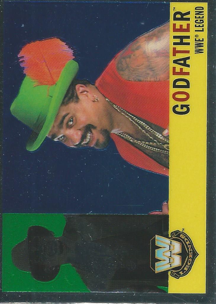 WWE Topps Chrome Heritage Trading Card 2006 Godfather No.89
