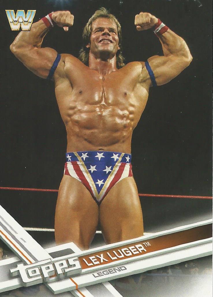 WWE Topps Then Now Forever 2017 Trading Card Lex Luger No.189