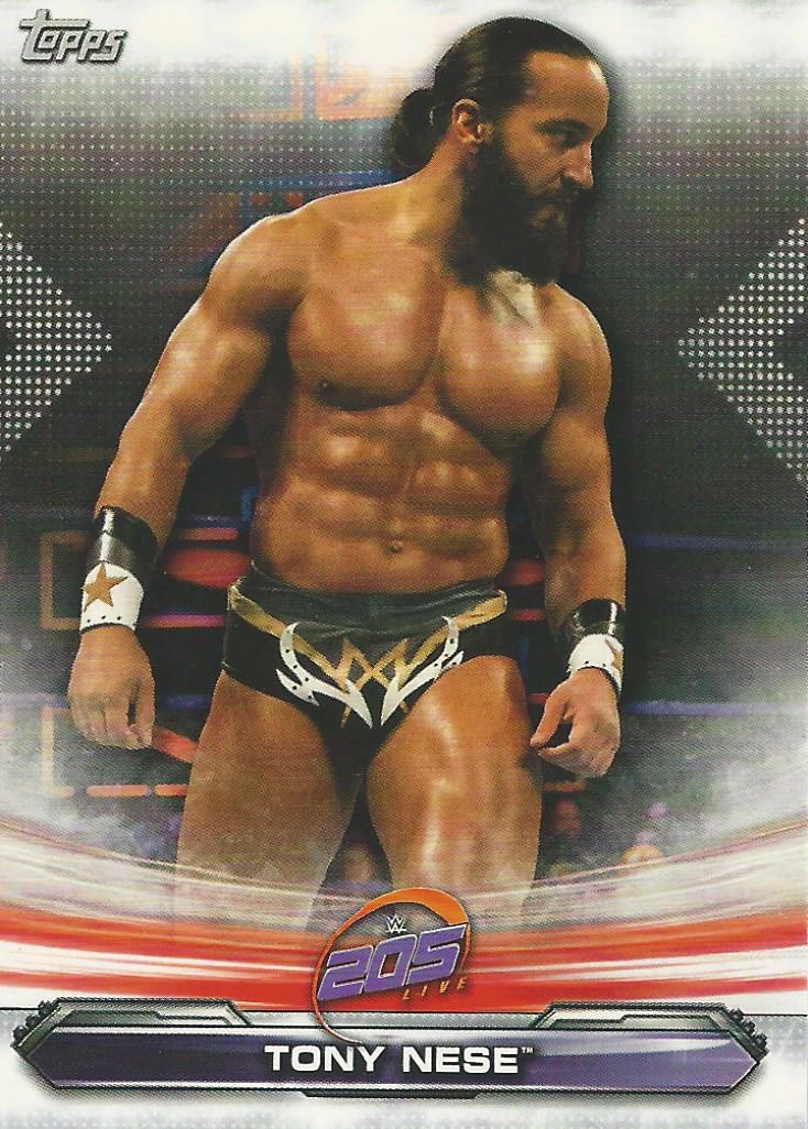 WWE Topps Raw 2019 Trading Card Tony Nese No.89