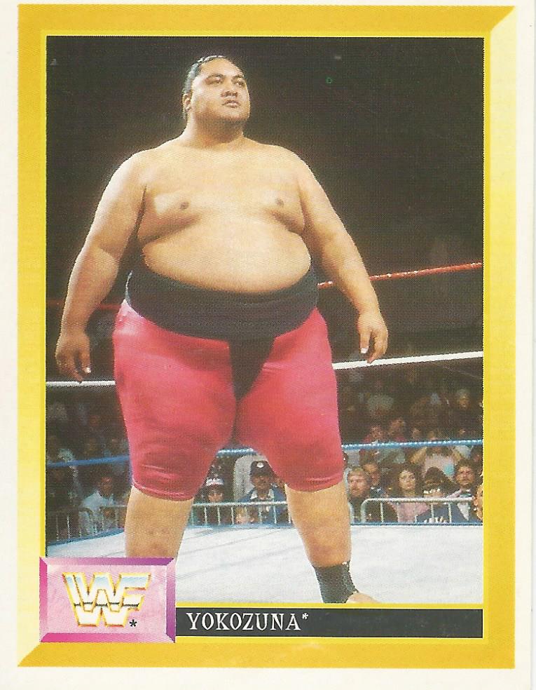 WWF Merlin Sticker Collection 1994 Yokozuna No.89