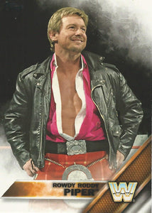 WWE Topps 2016 Trading Cards Roddy Piper No.89