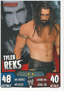 WWE Topps Slam Attax Rumble 2011 Trading Card Tyler Reks No.89