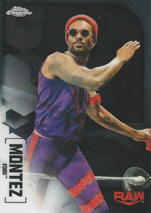 WWE Topps Chrome 2020 Trading Cards Montez Ford No.89