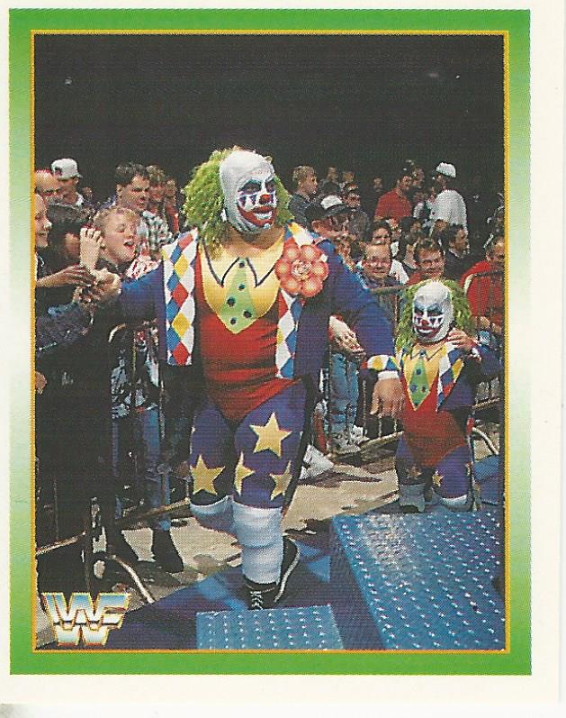 WWF Merlin Stickers 1995 Doink the Clown No.89