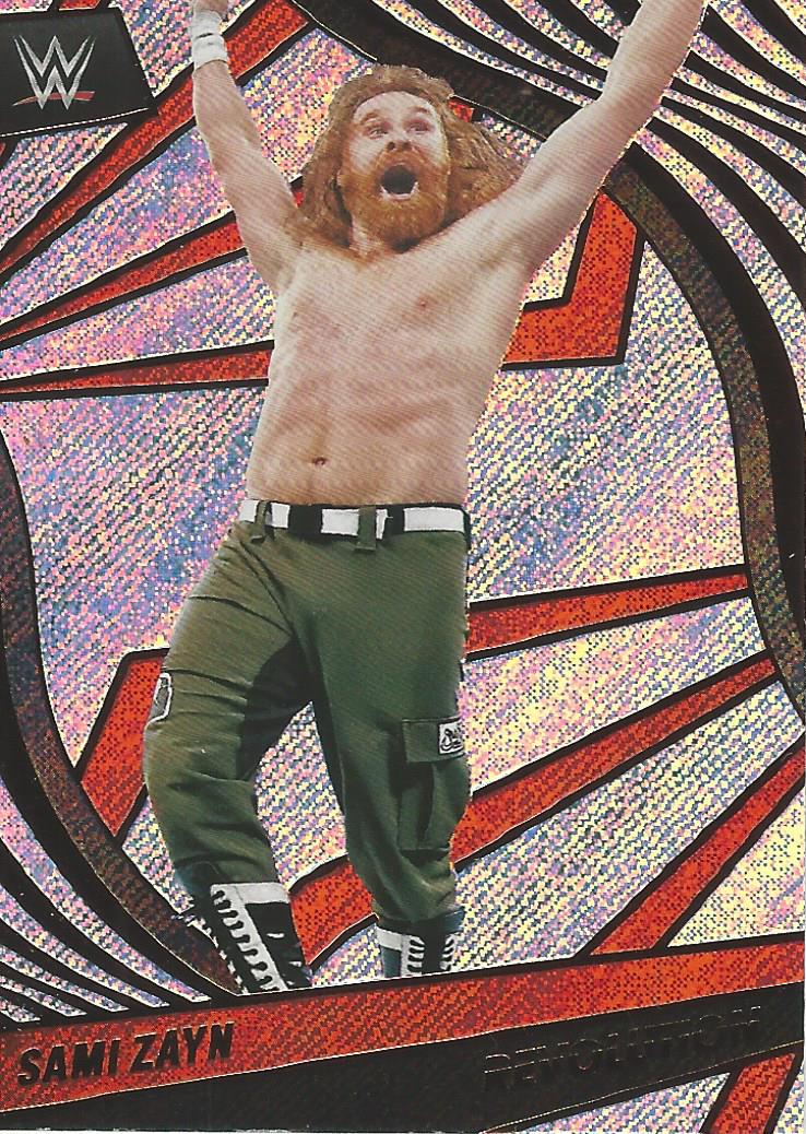 WWE Panini Revolution 2022 Trading Cards Sami Zayn No.34
