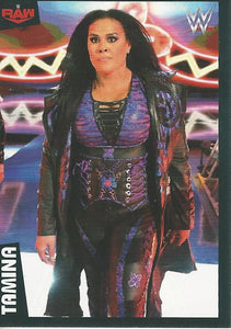 WWE Panini 2022 Sticker Collection Tamina No.89