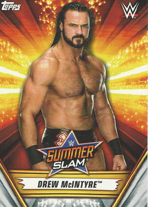 WWE Topps Summerslam 2019 Trading Card Drew McIntyre No.8