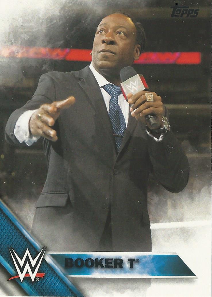WWE Topps 2016 Trading Cards Booker T No.8