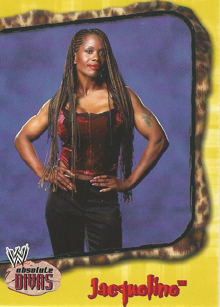 WWE Fleer Absolute Divas Trading Card 2002 Jacqueline No.8
