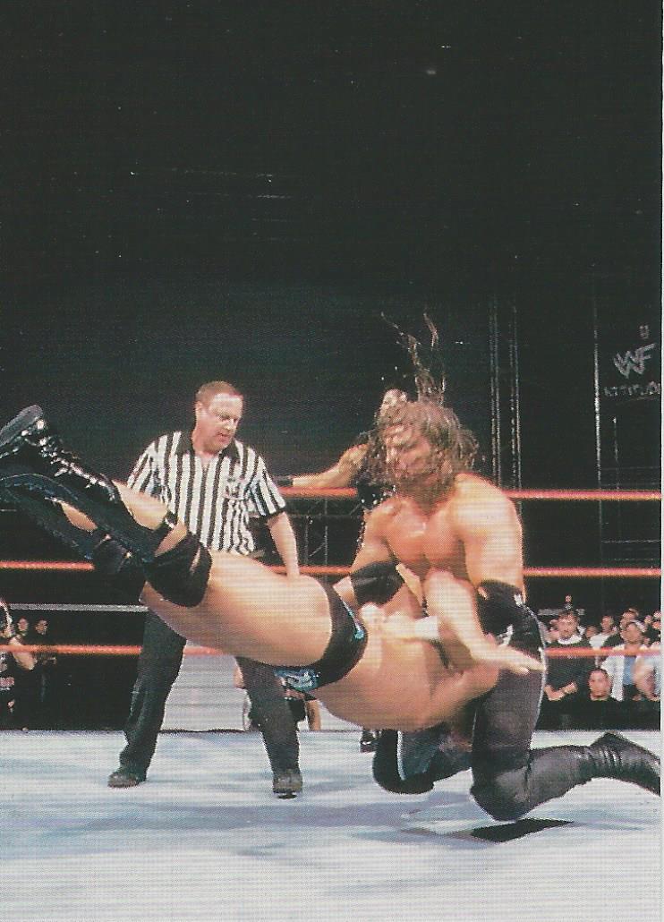 WWF Comic Images Smackdown Card 1999 Triple H No.8