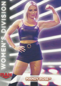 WWE Topps Women Division 2021 Trading Card Mandy Rose RC-8