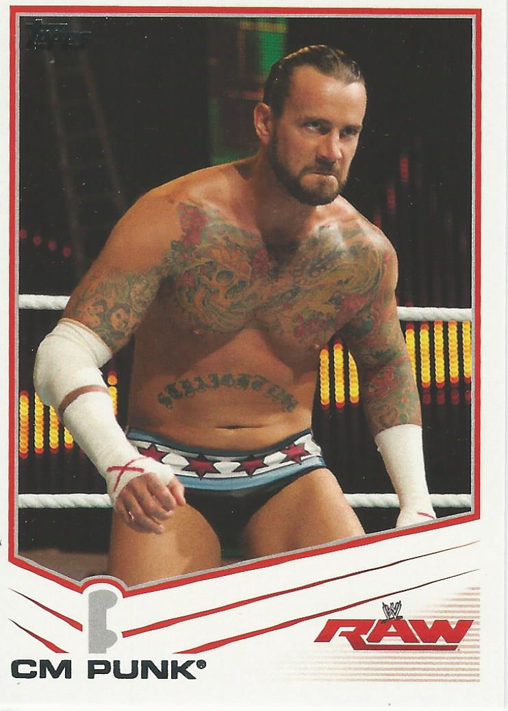 WWE Topps 2013 Trading Cards CM Punk No.8