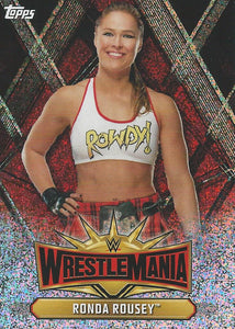 WWE Topps Champions 2019 Trading Cards Ronda Rousey WM-8