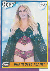 WWE Topps Heritage 2021 Trading Card Charlotte Flair No.8