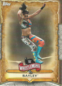 WWE Topps Road to Wrestlemania 2020 Trading Cards Bayley WM-8