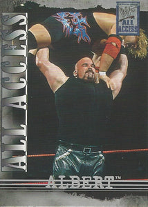 WWF Fleer All Access Trading Cards 2002 Albert No.8