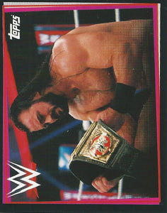 WWE Topps Road to Wrestlemania Stickers 2021 Drew McIntyre No.8