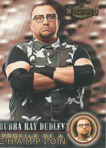 WWE Fleer Championship Clash 2001 Trading Card Bubba Ray Dudley No.78