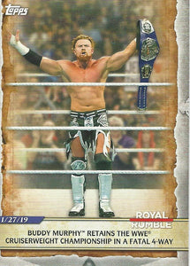 WWE Topps Road to Wrestlemania 2020 Trading Cards Buddy Murphy No.8