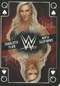 WWE 2019 Playing Cards Charlotte Flair