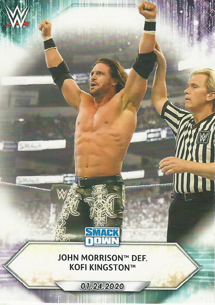 WWE Topps 2021 Trading Cards John Morrison No.8