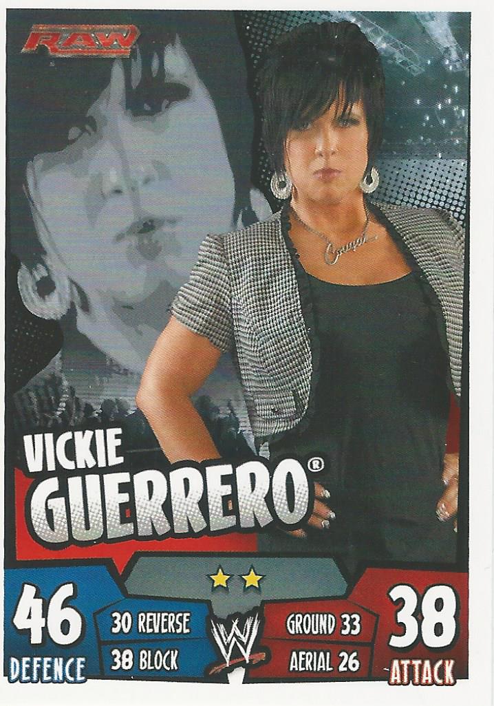 WWE Topps Slam Attax Rumble 2011 Trading Card Vickie Guerrero No.90