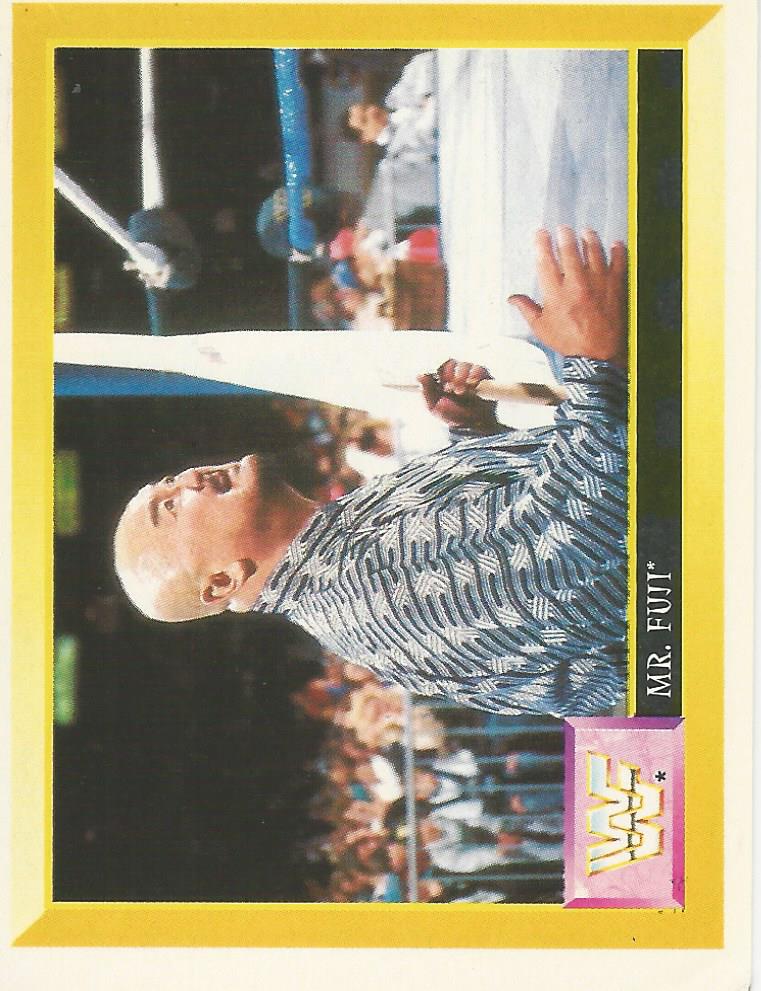 WWF Merlin Sticker Collection 1994 Mr Fuji No.90