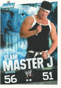 WWE Topps Slam Attax Evolution 2010 Trading Cards Slam Master J No.90