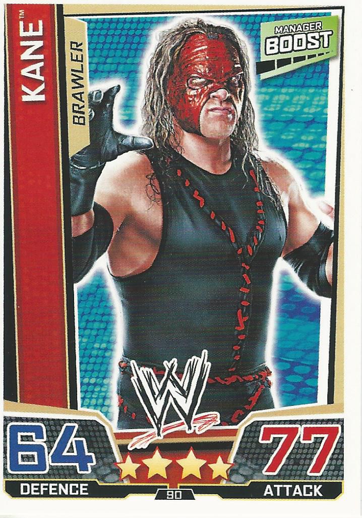 WWE Slam Attax Superstars 2013 Trading Card Kane No.90