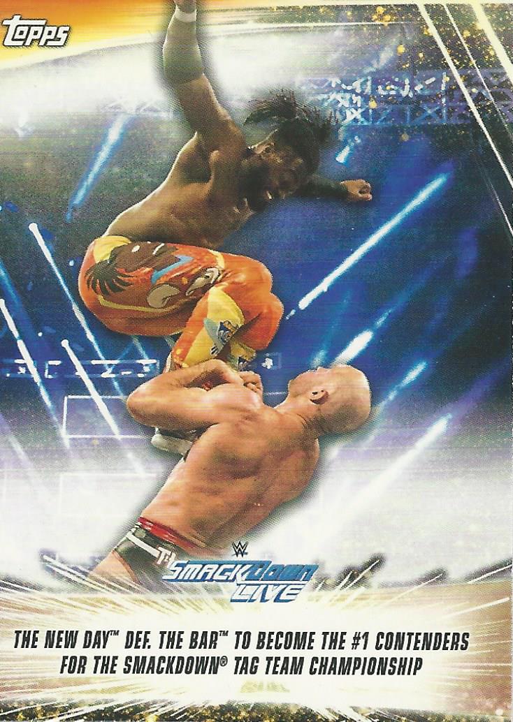 WWE Topps Summerslam 2019 Trading Card Kofi Kingston No.90