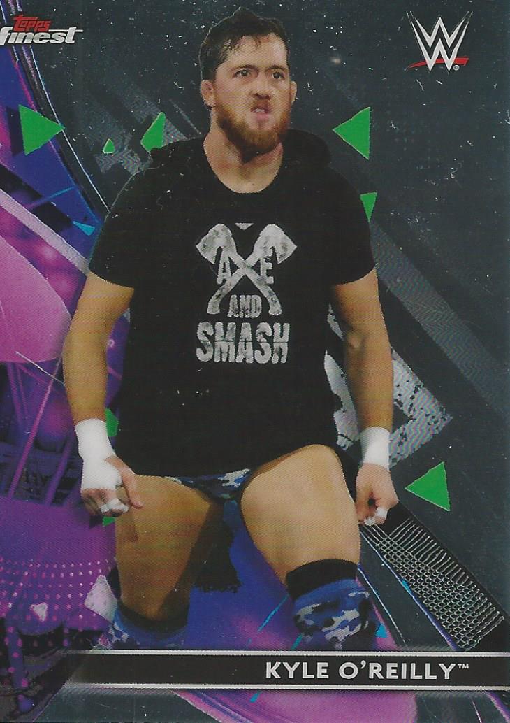 WWE Topps Finest 2021 Trading Cards Kyle O'Reilly No.90