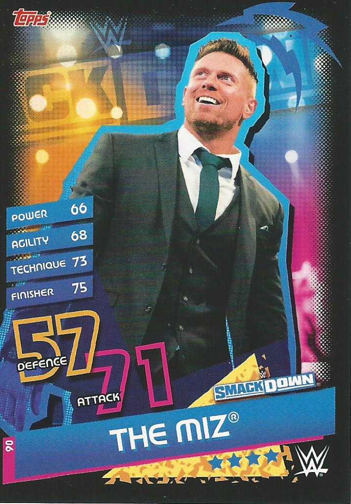 WWE Topps Slam Attax Reloaded 2020 Trading Card The Miz No.90