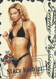 WWE Fleer Divas 2005 Trading Card Stacy Keibler FP 4 of 13