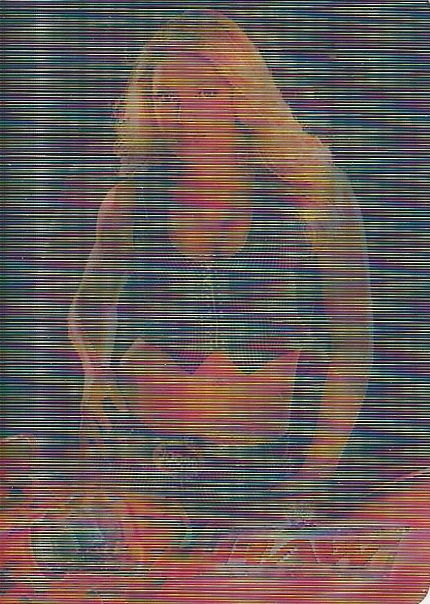 WWE Prominter Animotion Trading Cards 2005 Trish Stratus No.90