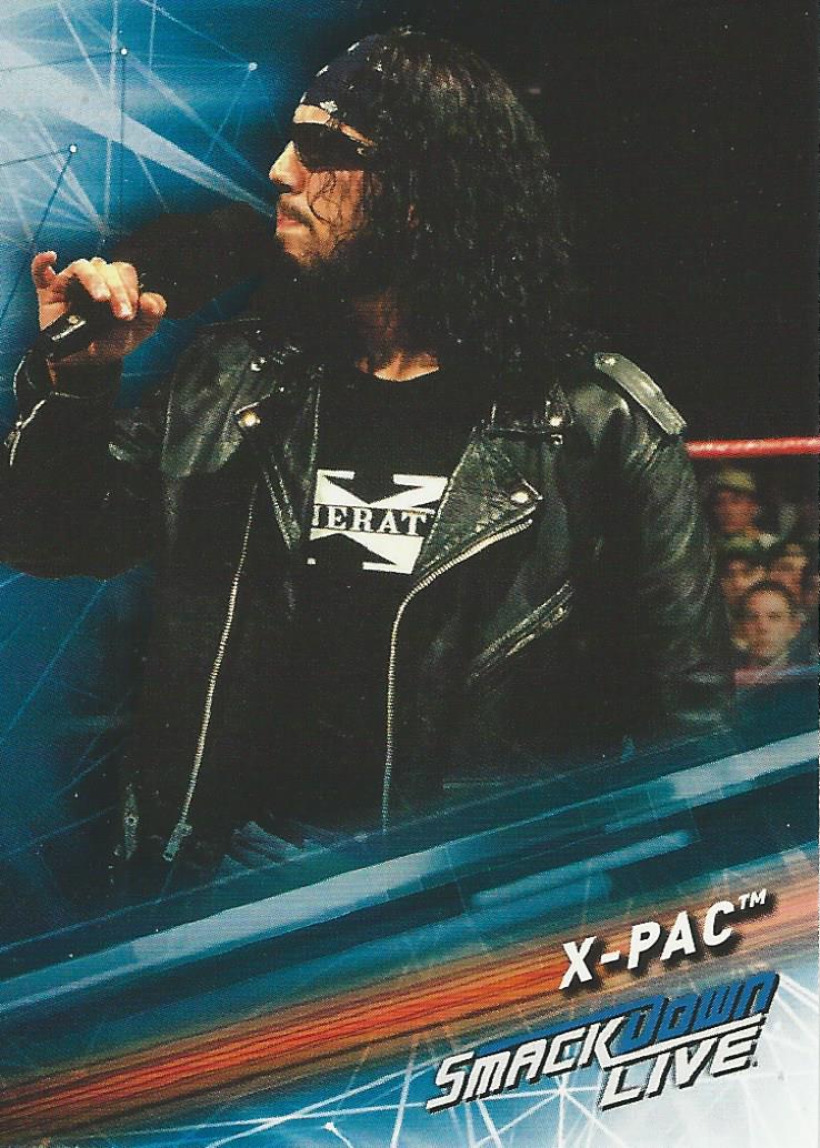 WWE Topps Smackdown 2019 Trading Cards X-Pac No.90