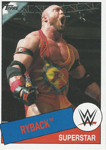 WWE Topps Heritage 2015 Trading Card Ryback No.90