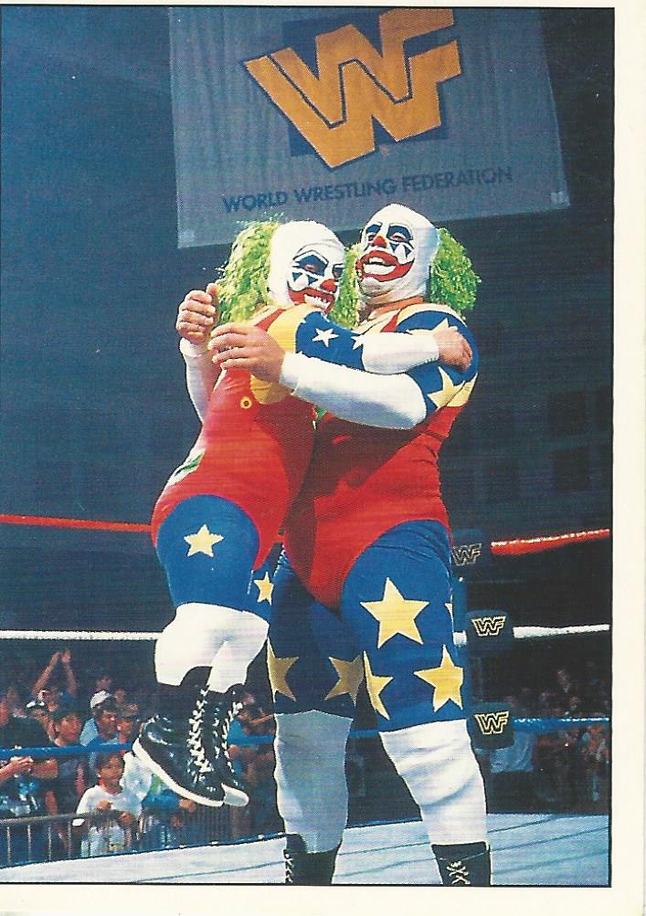 WWF Panini 1995 Sticker Collection Doink and Dink No.90