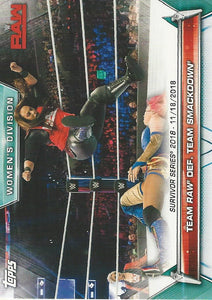 WWE Topps Women Division 2019 Trading Card Nia Jax No.90