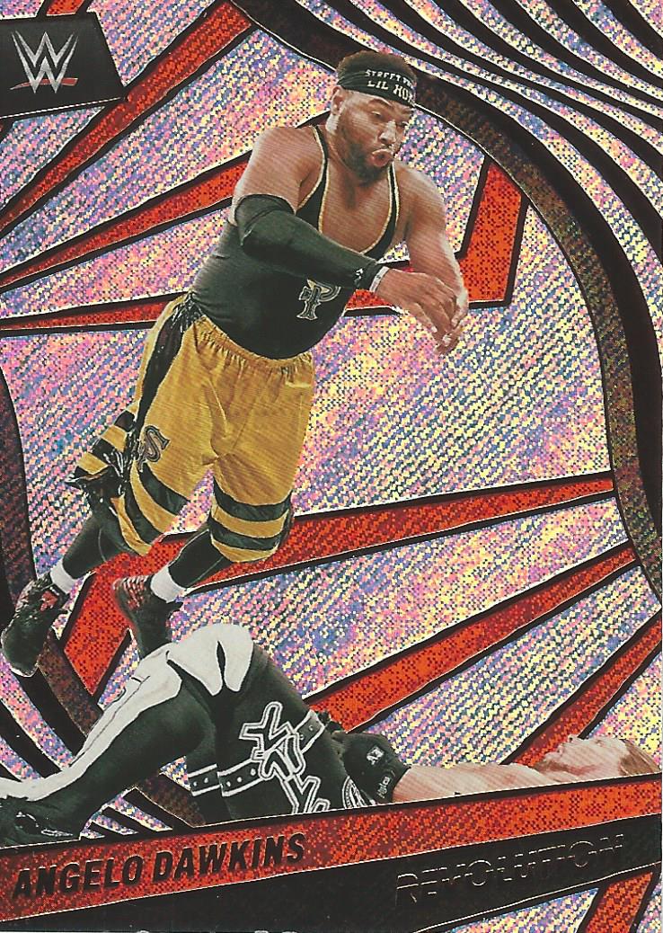 WWE Panini Revolution 2022 Trading Cards Angelo Dawkins No.38