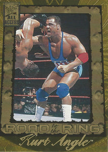 WWF Fleer All Access Trading Cards 2002 Kurt Angle No.91