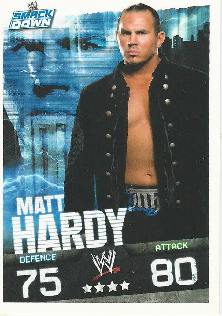 WWE Topps Slam Attax Evolution 2010 Trading Cards Matt Hardy No.91