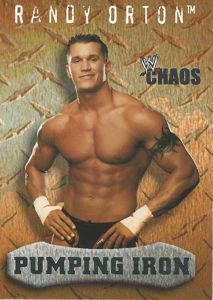 WWE Fleer Chaos Trading Card 2004 Randy Orton No.91