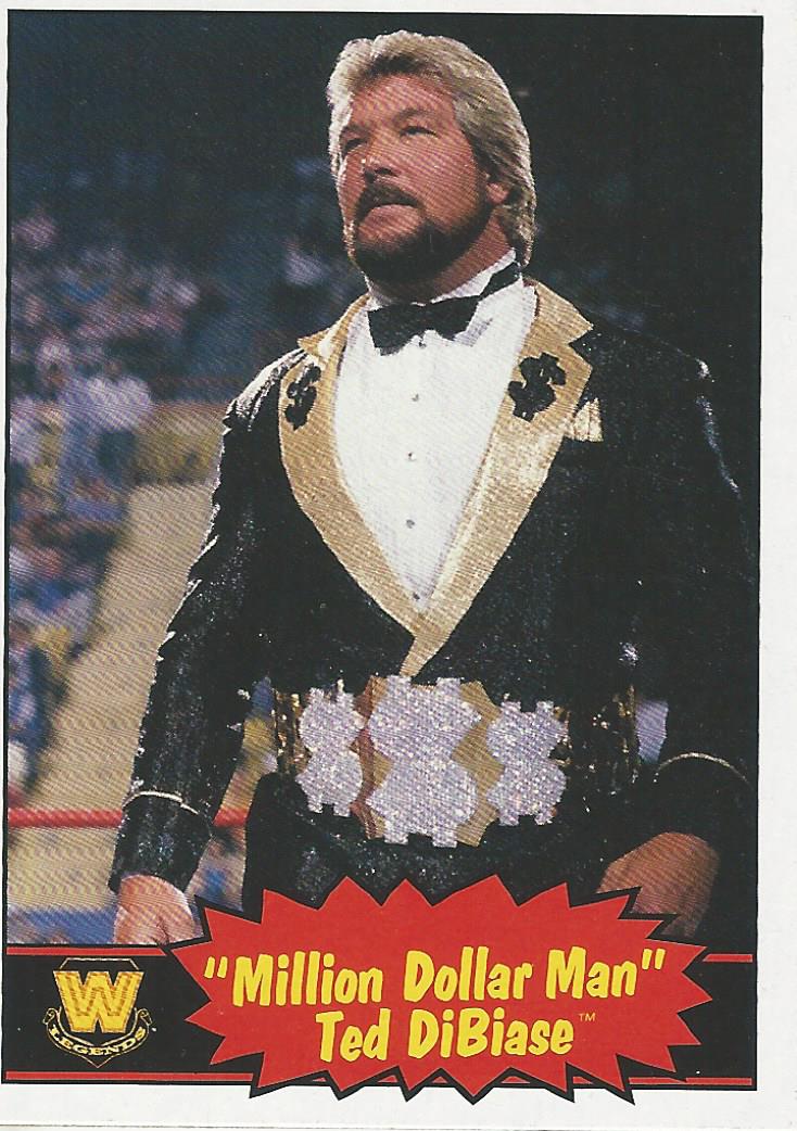 WWE Topps Heritage 2012 Trading Cards Million Dollar Man Ted Dibiase No.91