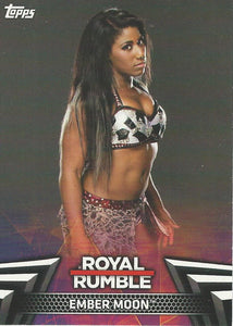 WWE Topps Women Division 2018 Trading Cards Ember Moon RR-17