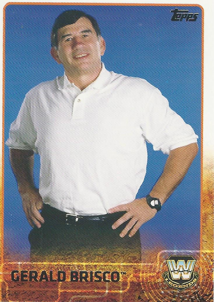 WWE Topps 2015 Trading Card Gerald Brisco No.91