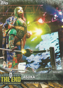 WWE Topps Women Division 2017 Trading Card Asuka NXT-17