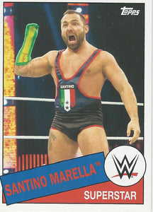 WWE Topps Heritage 2015 Trading Card Santino Marella  No.91