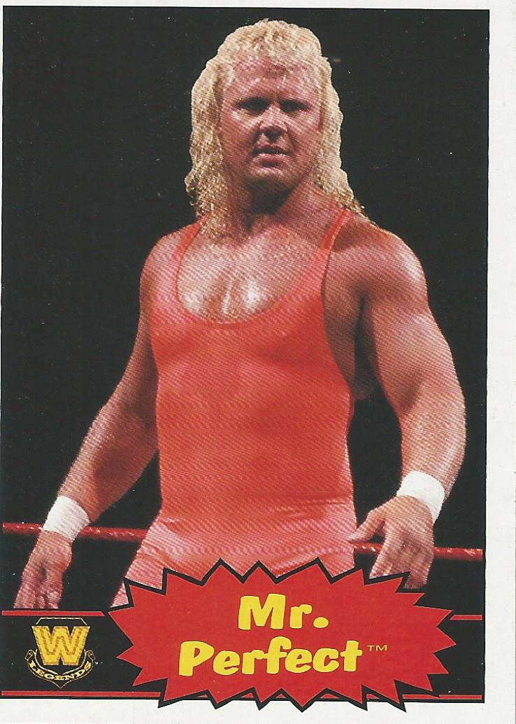 WWE Topps Heritage 2012 Trading Cards Mr Perfect No.92